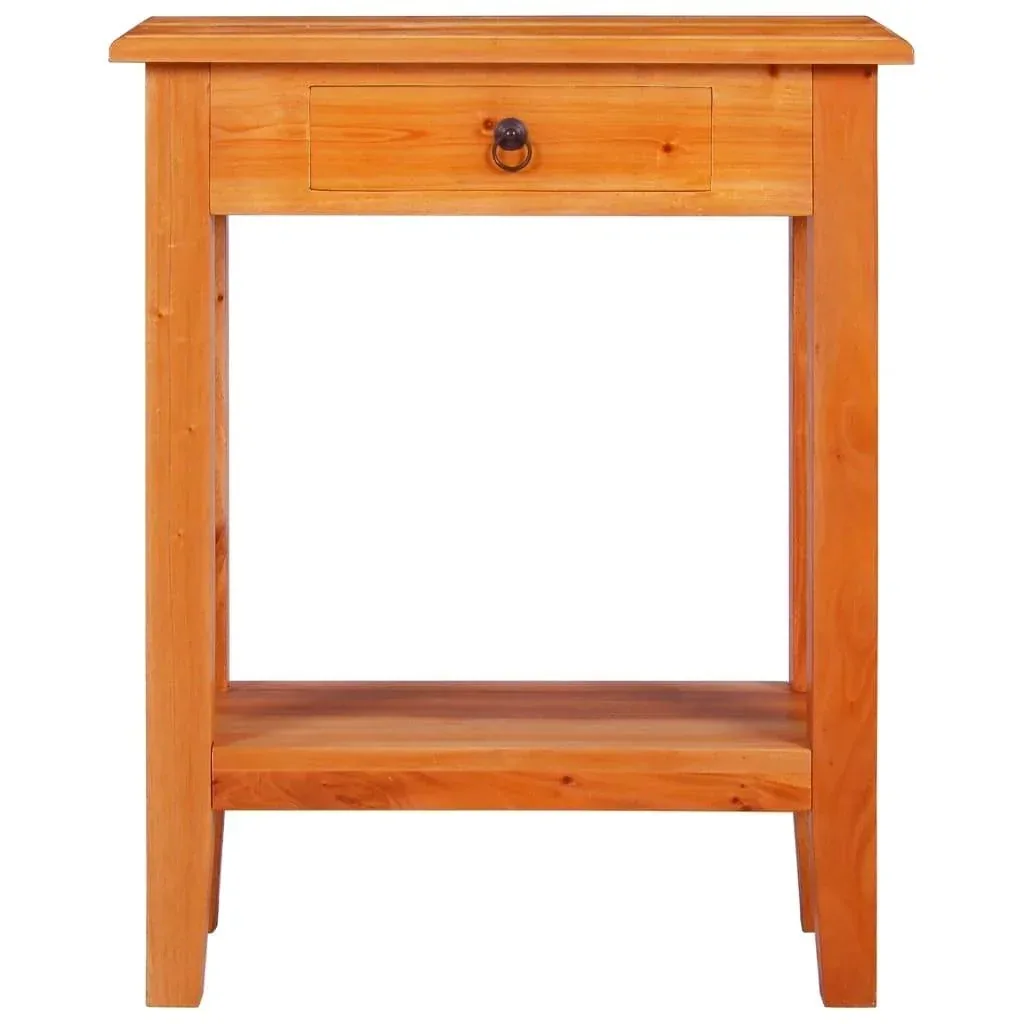 Wall table 60x30x75 cm solid mahogany