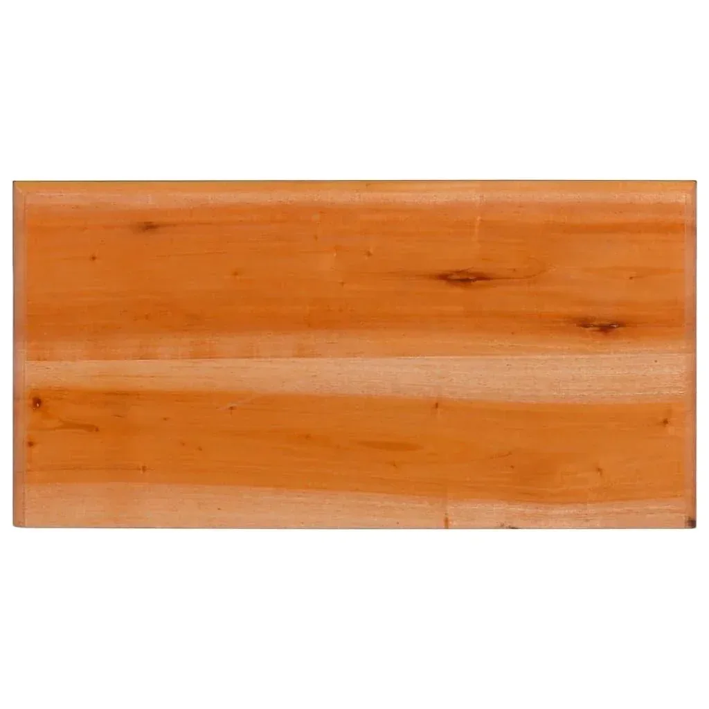 Wall table 60x30x75 cm solid mahogany