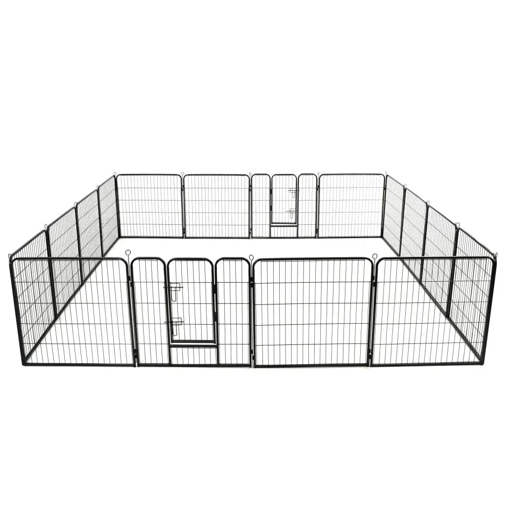 Dog run 16 panels 80x80 cm