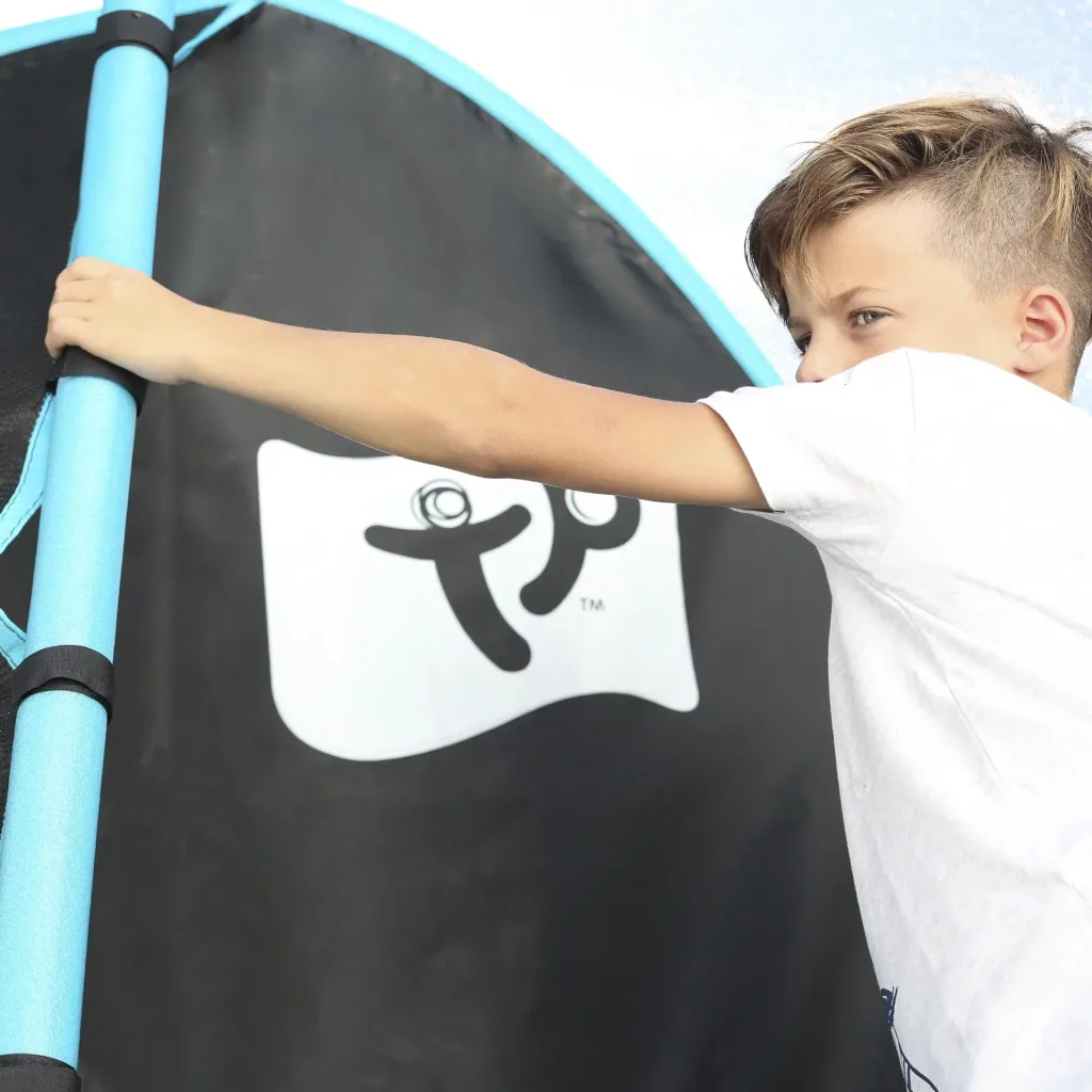 Genius trampoline blue/black Ø366 cm
