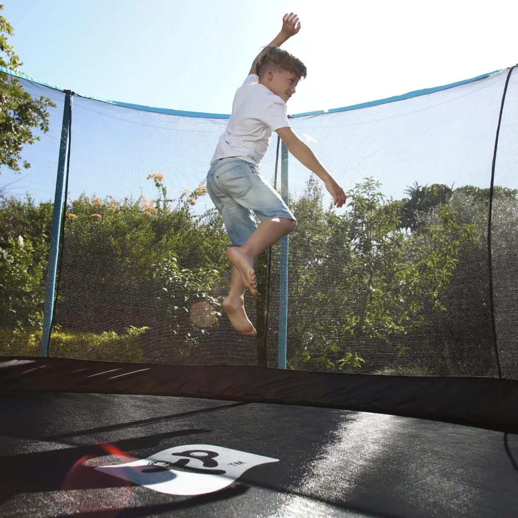 Genius trampoline blue/black Ø366 cm