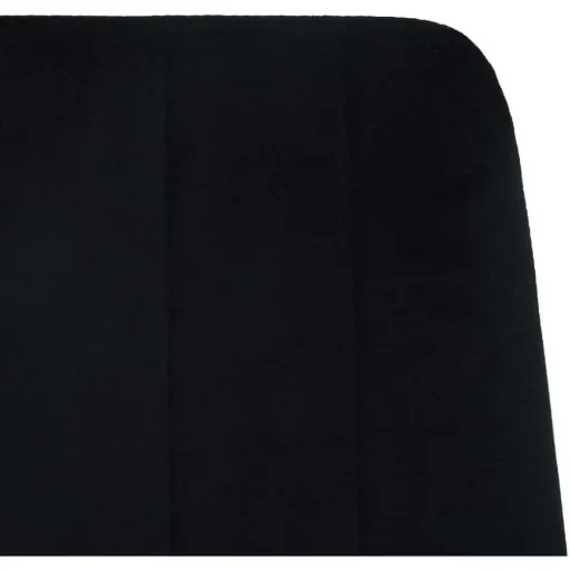 Dining room chairs 2 pieces velvet black