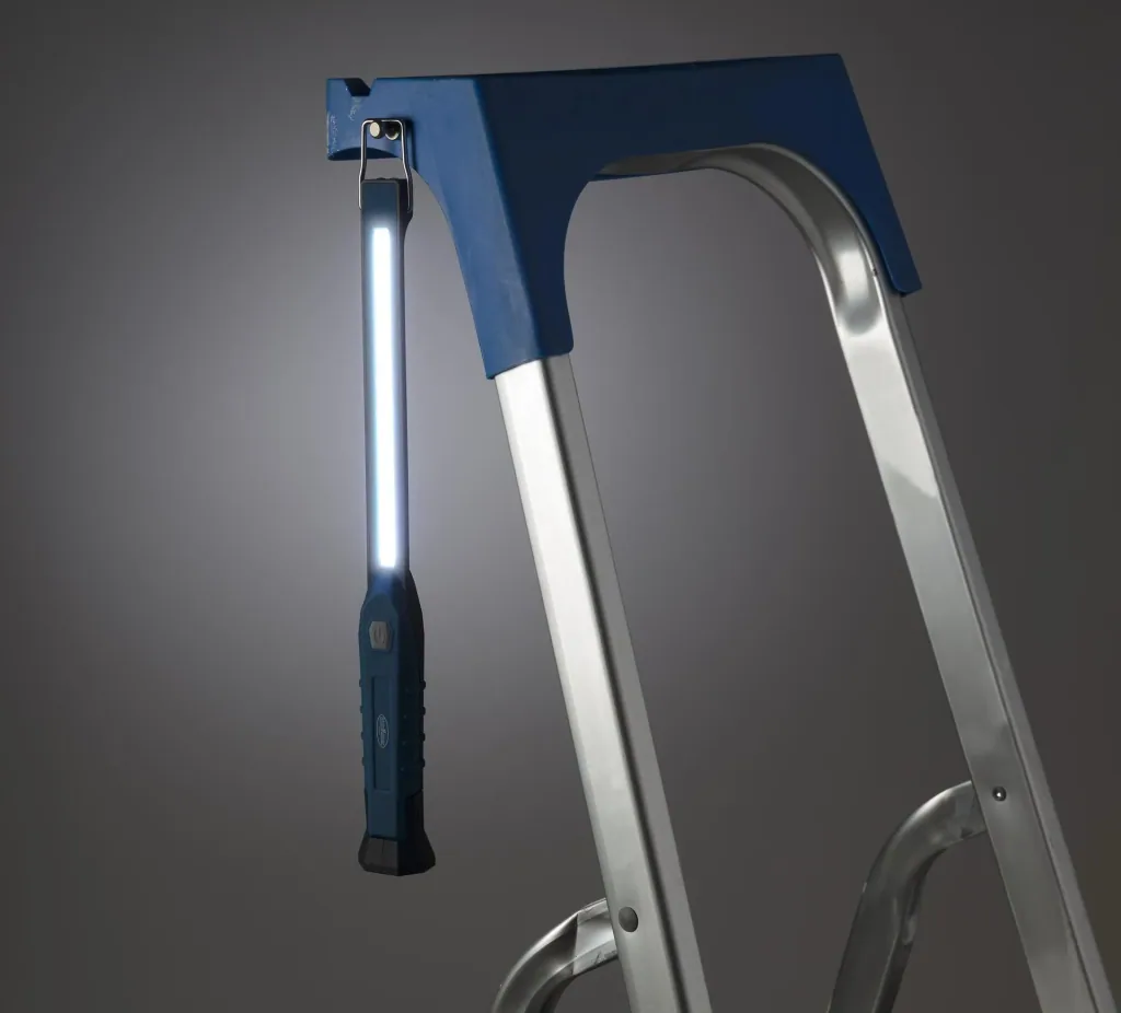 Super Slim rechargeable inspection light with COB work light and flashlight function