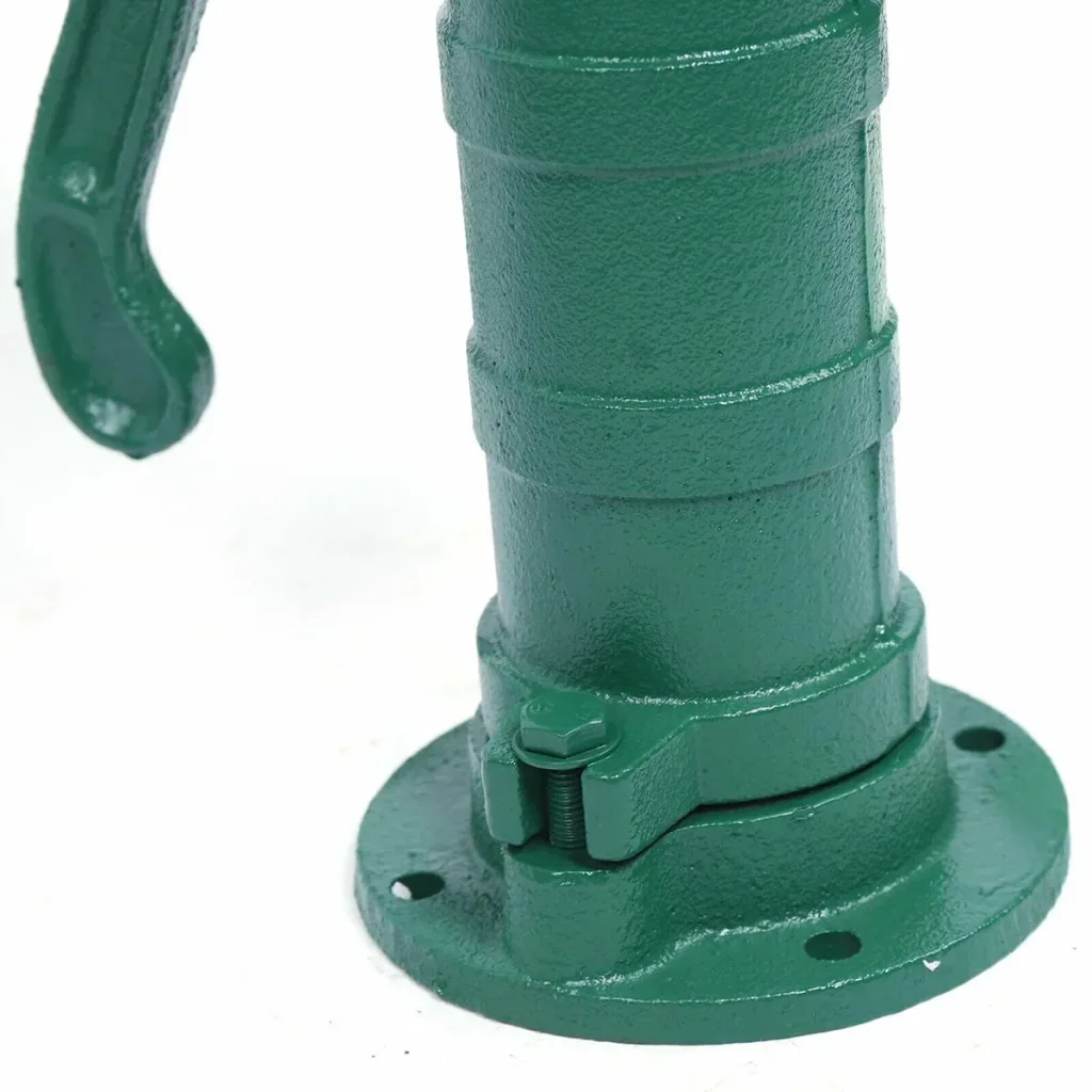 Cast iron hand pump - 1500 l/h - Green