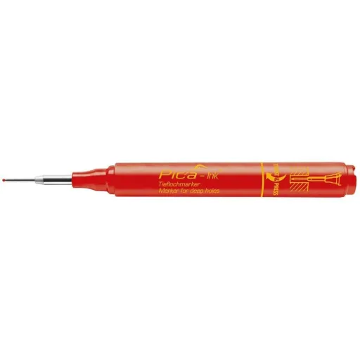 Highlighter 150/40 for deep holes - permanent - red