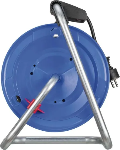 Garant IP20 cable reel, 240mm diameter, with USB port, 25m