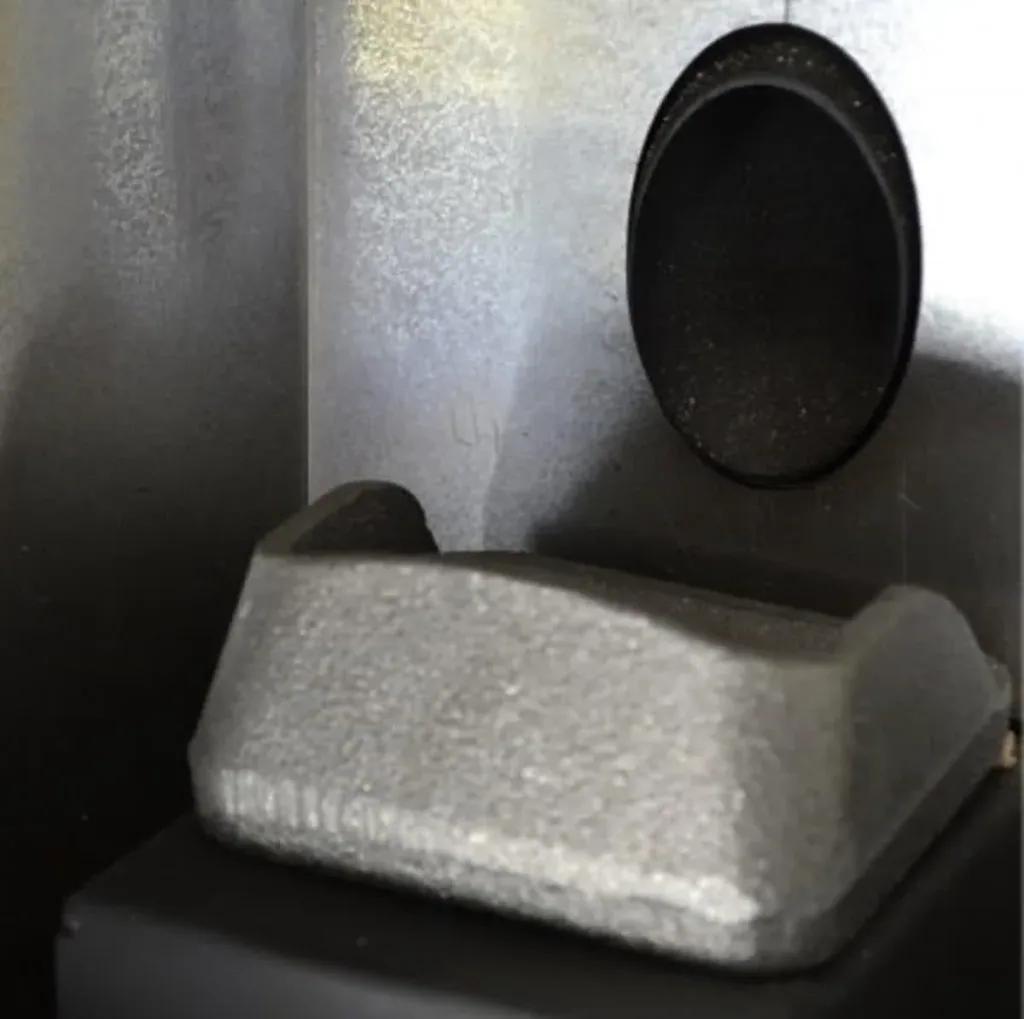 Pellet stove Julia schwarz/grau