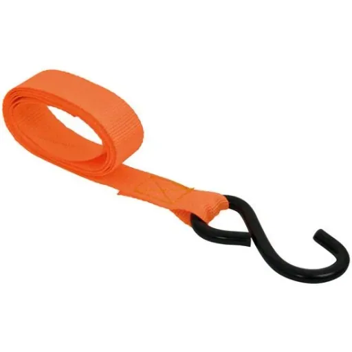 Clamping strap set for motorcycles