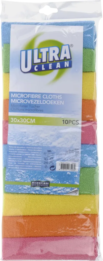 Sponge & microfiber set, 10 pieces