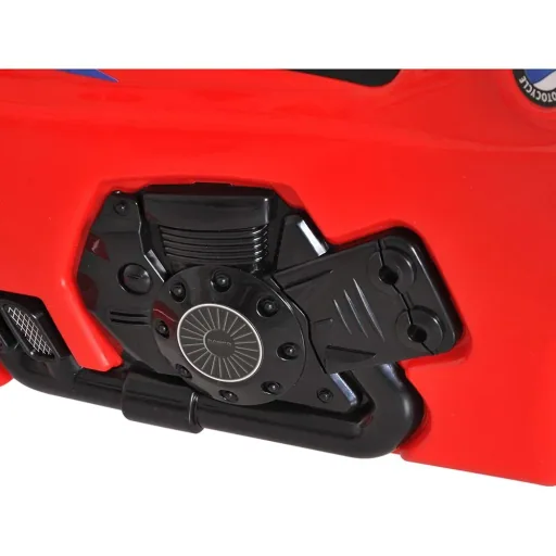 Ride-on vehicle as a motorcycle
