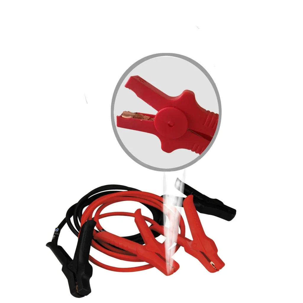 Jump start cable DIN 16 mm², 3 meters, for gasoline engines 12 Volt/24 Volt up to 2500 cm³