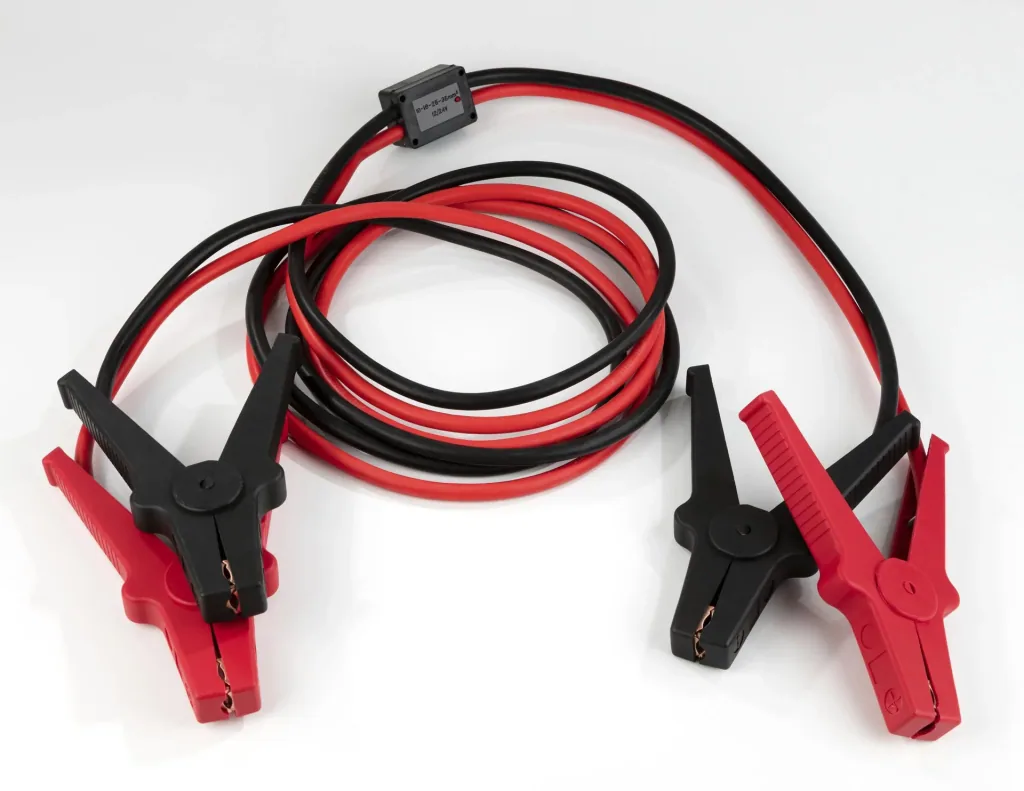 Jump start cable DIN 16 mm², 3 meters, for gasoline engines 12 Volt/24 Volt up to 2500 cm³
