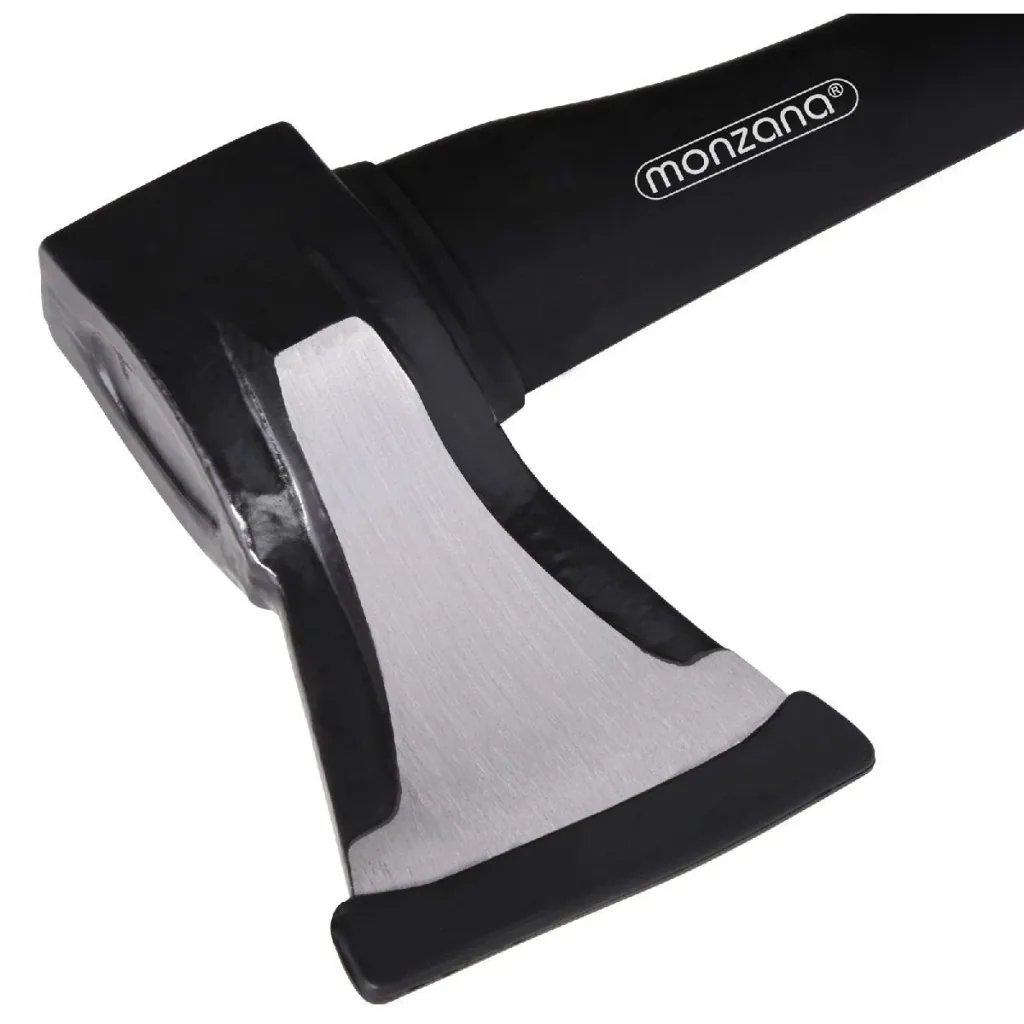 Set of 2 axes - hatchet and splitting axe - carbon steel