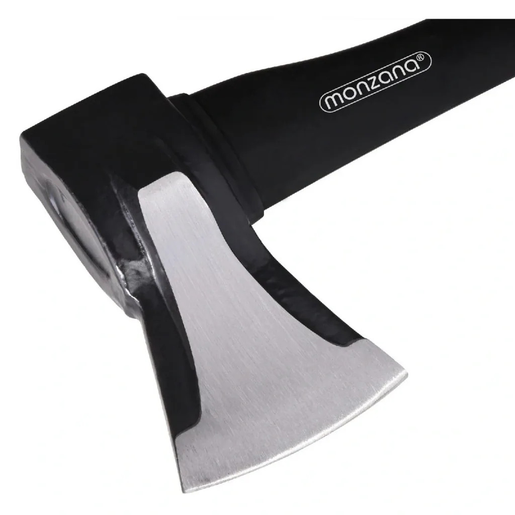 Set of 2 axes - hatchet and splitting axe - carbon steel