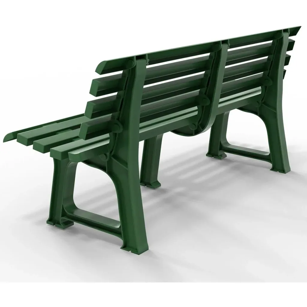 Garden bench Orchidea green 145x49x74 cm