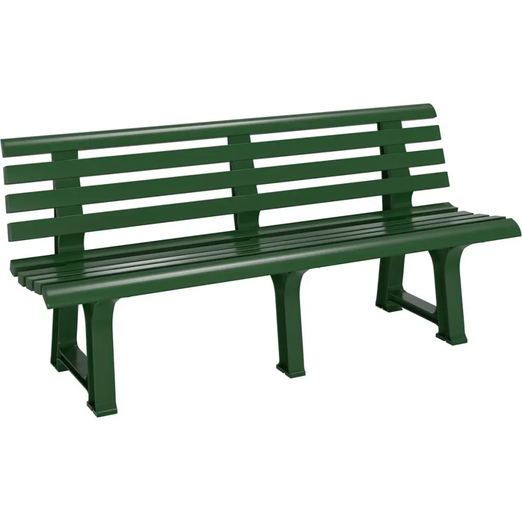 Garden bench Orchidea green 145x49x74 cm