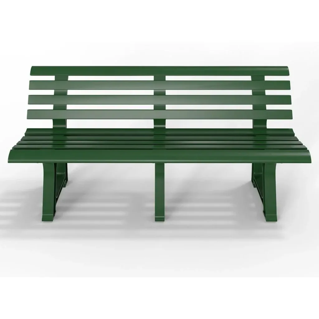 Garden bench Orchidea green 145x49x74 cm
