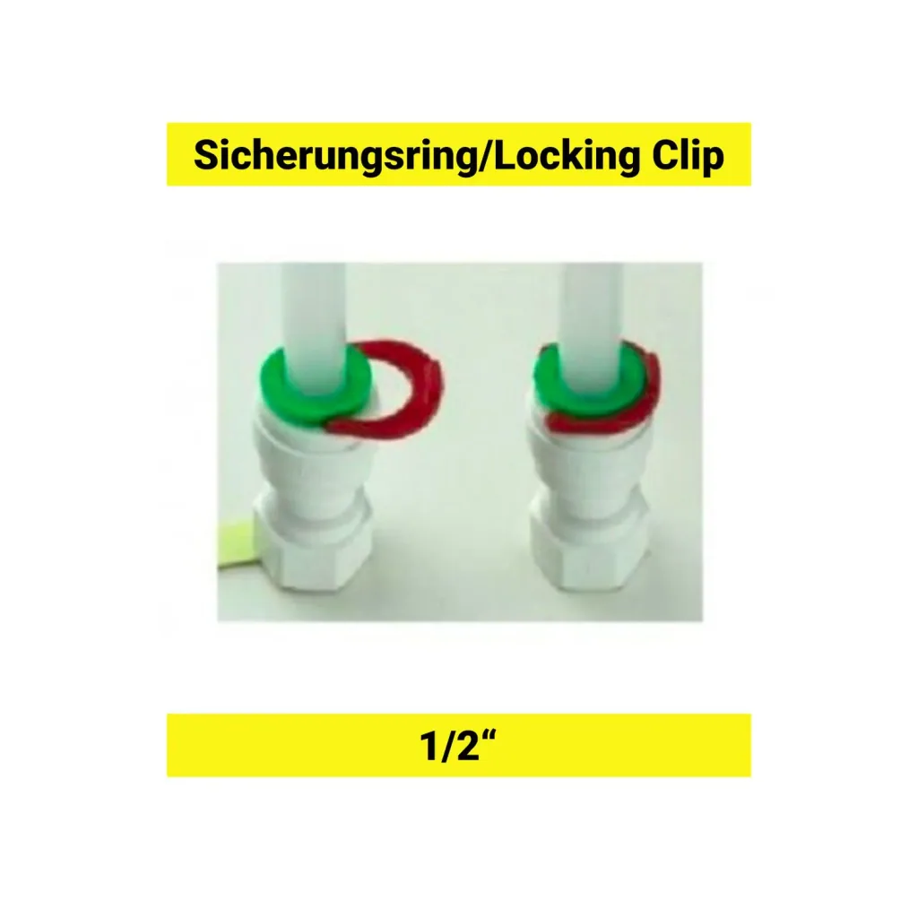 Borgring, Circlip - voor 1/2" slang/aansluiting - voor bierleidingen en tapsystemen