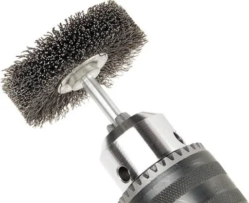 Wire brush for drills
