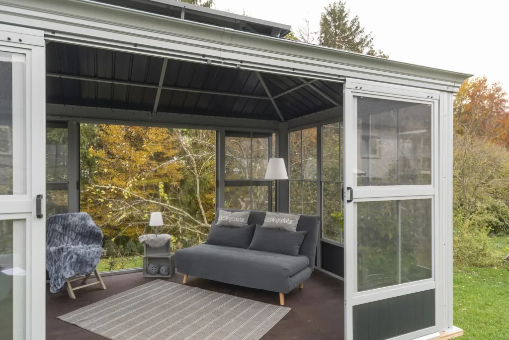 Pavillon Bolata 10 x 14 anthrazit