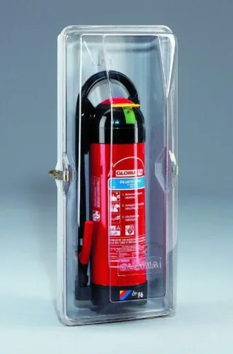 Fire extinguisher wall protection cover KWH-12, 2-part