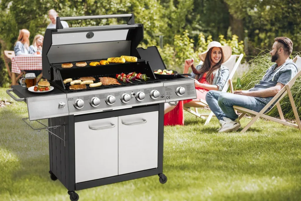 Rvs gasgrill "Long Beach"