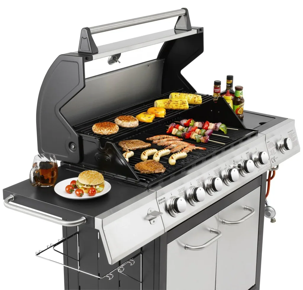 Rvs gasgrill "Long Beach"