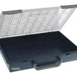 NL Assortment box / storage box - Contains 32 removable trays - 26.1 x 33.8 x 5.7 cm