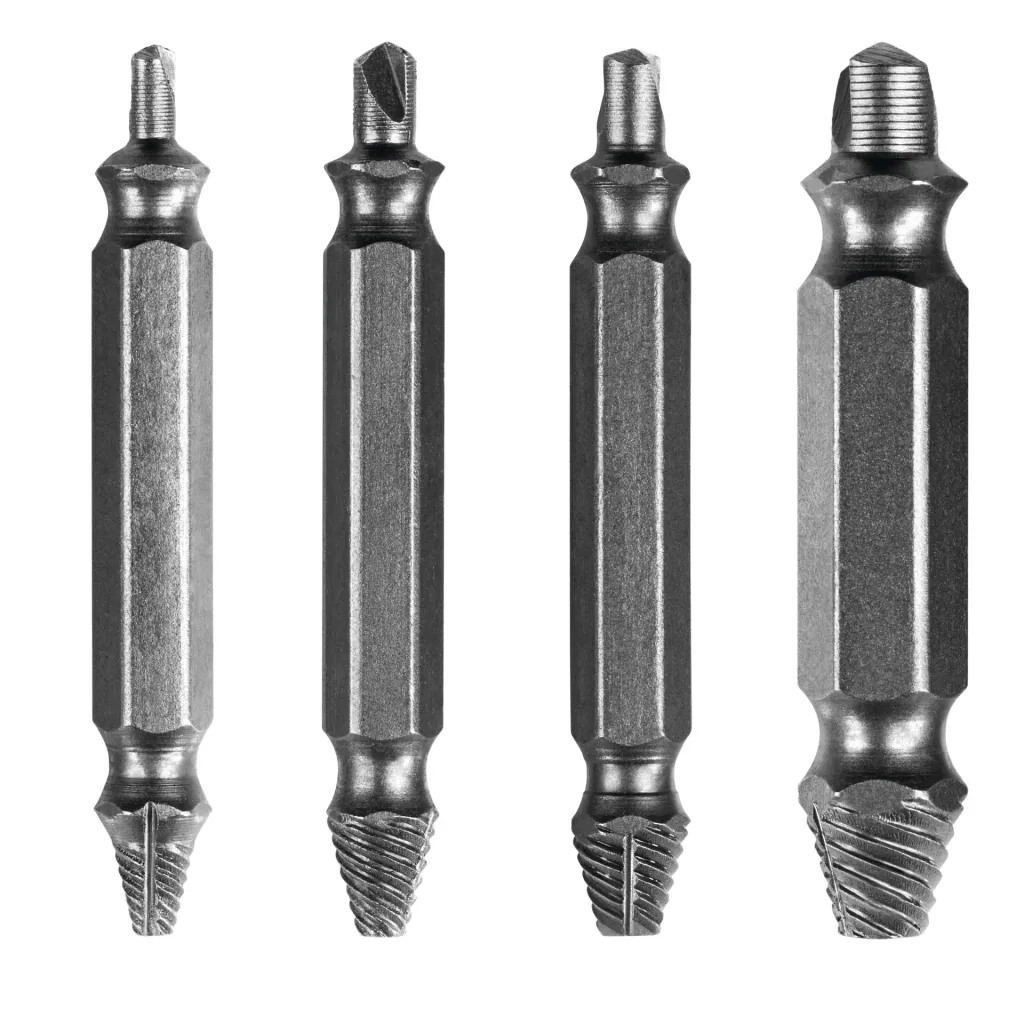 4-piece screw remover set