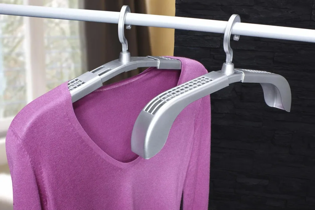 Extendable coat hanger, set of 6, extendable 37.5 - 51.5 x 4 cm