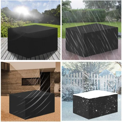 Cover garden set Vanamo anthracite, 242x162x100cm