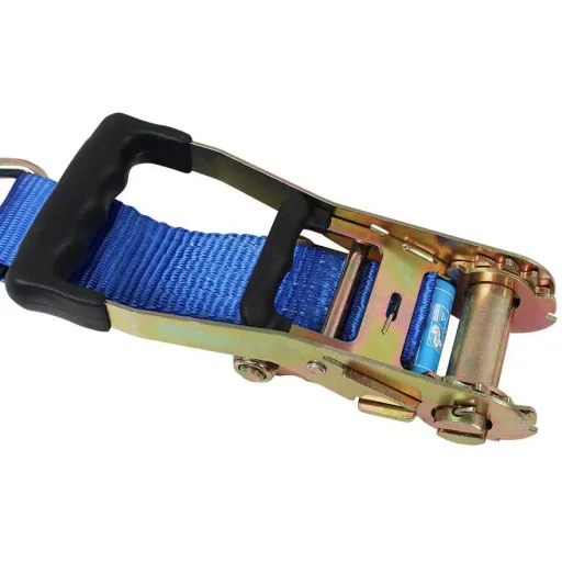 Lashing strap with ratchet and hook 50mmx5m.