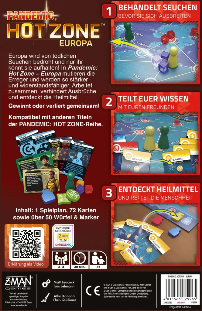 Pandemic Hot Zone: Europa