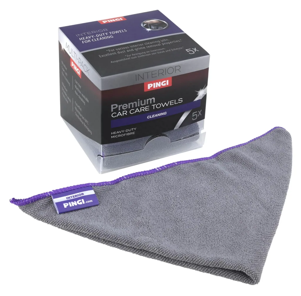 PREMIUM TOWER BOX microfiber cloths, box of 3