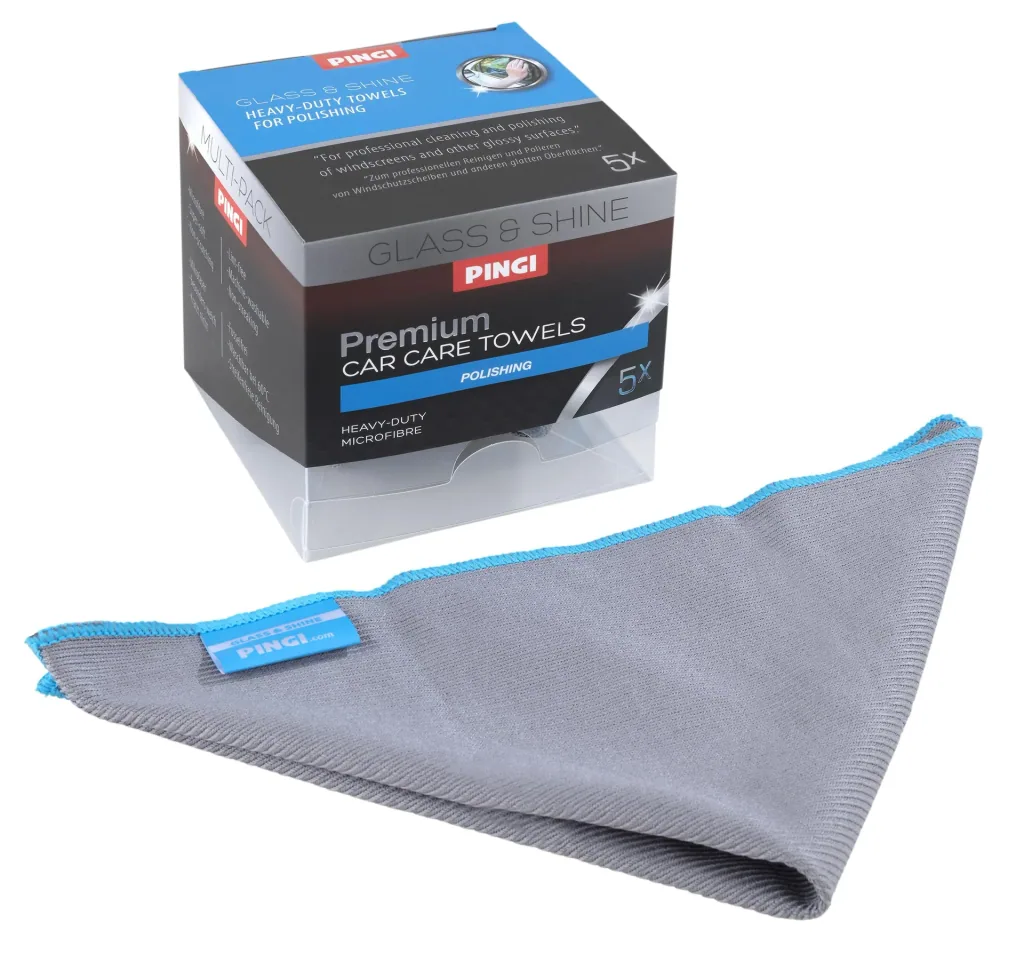 PREMIUM TOWER BOX microfiber cloths, box of 3