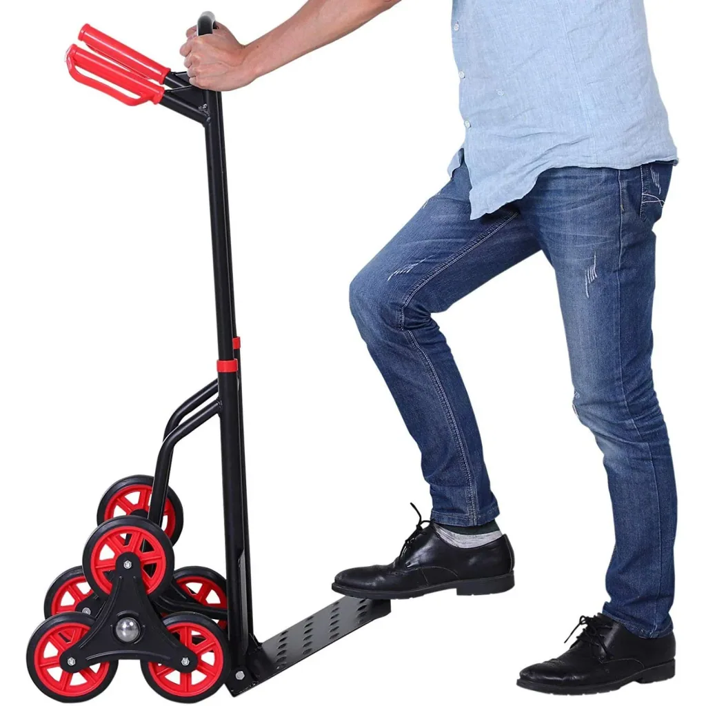Height-adjustable stair climber
