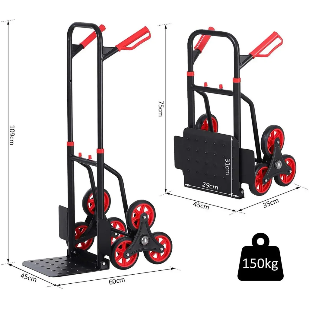 Height-adjustable stair climber