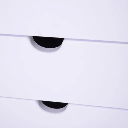 Bedside table, nightstand, side table, hallway chest of drawers, console table, 4 drawers
