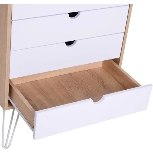 Bedside table, nightstand, side table, hallway chest of drawers, console table, 4 drawers