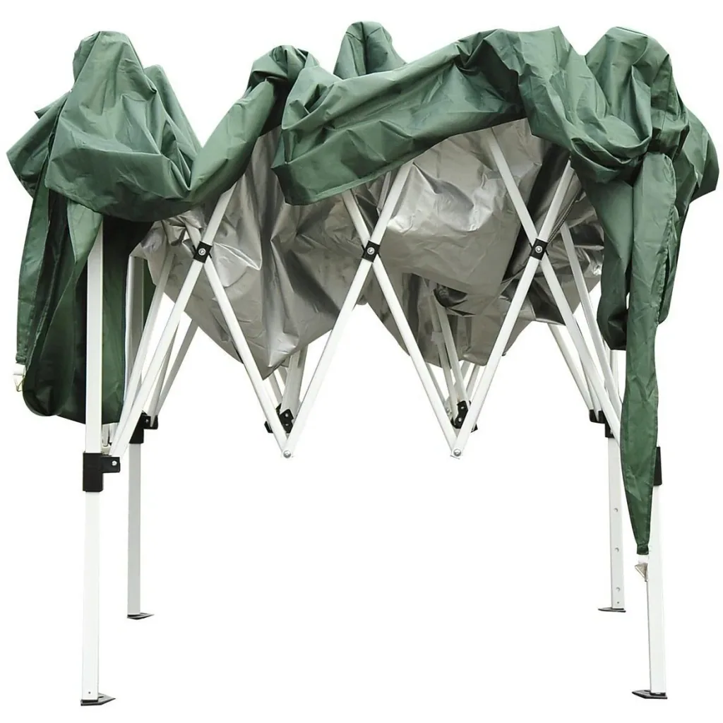 Folding gazebo 3x3m Green Popup