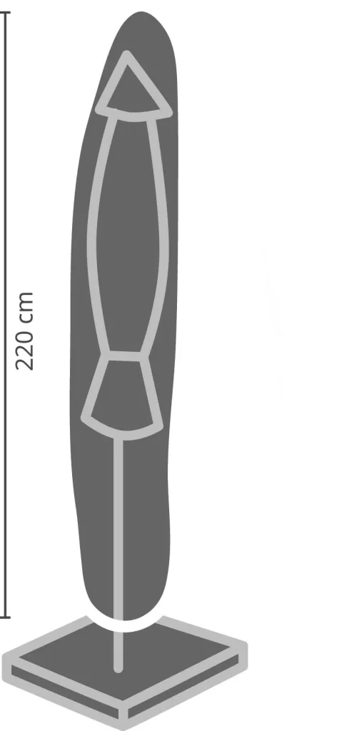 Professional protective cover for parasols
