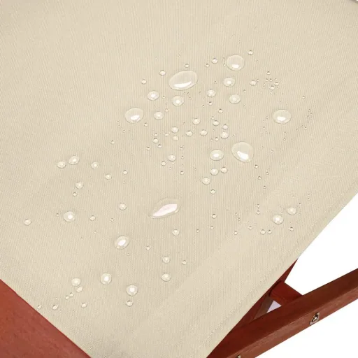 Folding chair Cannes cream FSC