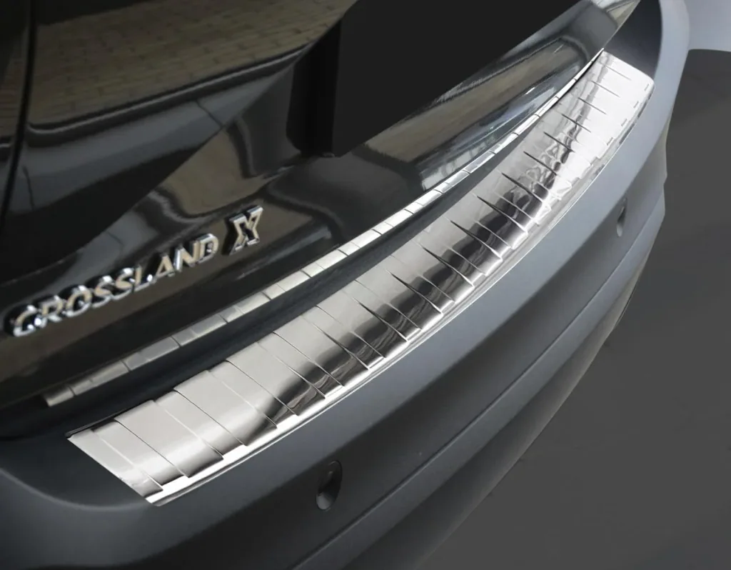Stainless steel loading sill protection for Opel Crossland X - built in 2017 >