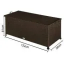 Storage box - lifting mechanism and interior lining