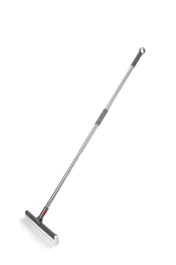 Floor squeegee attachment