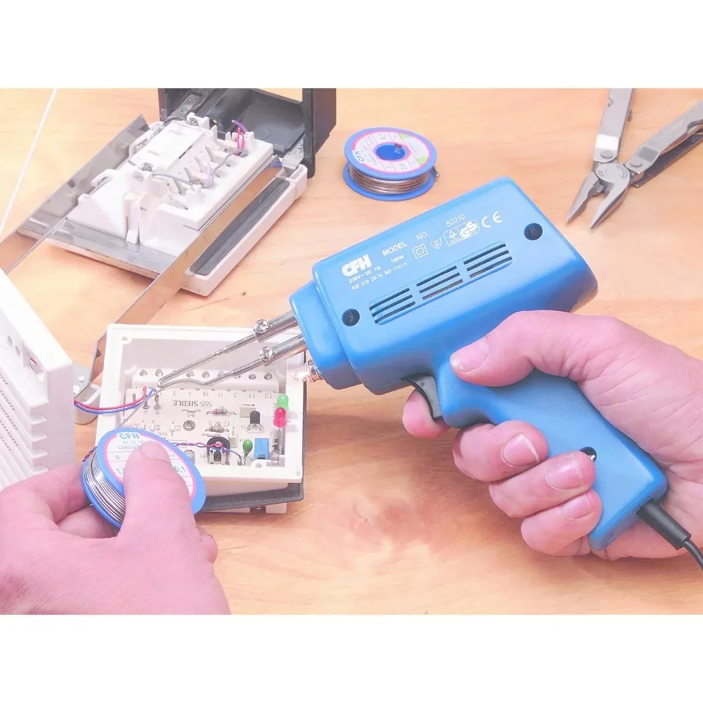 Electric soldering gun - 100 watts / 300 °C