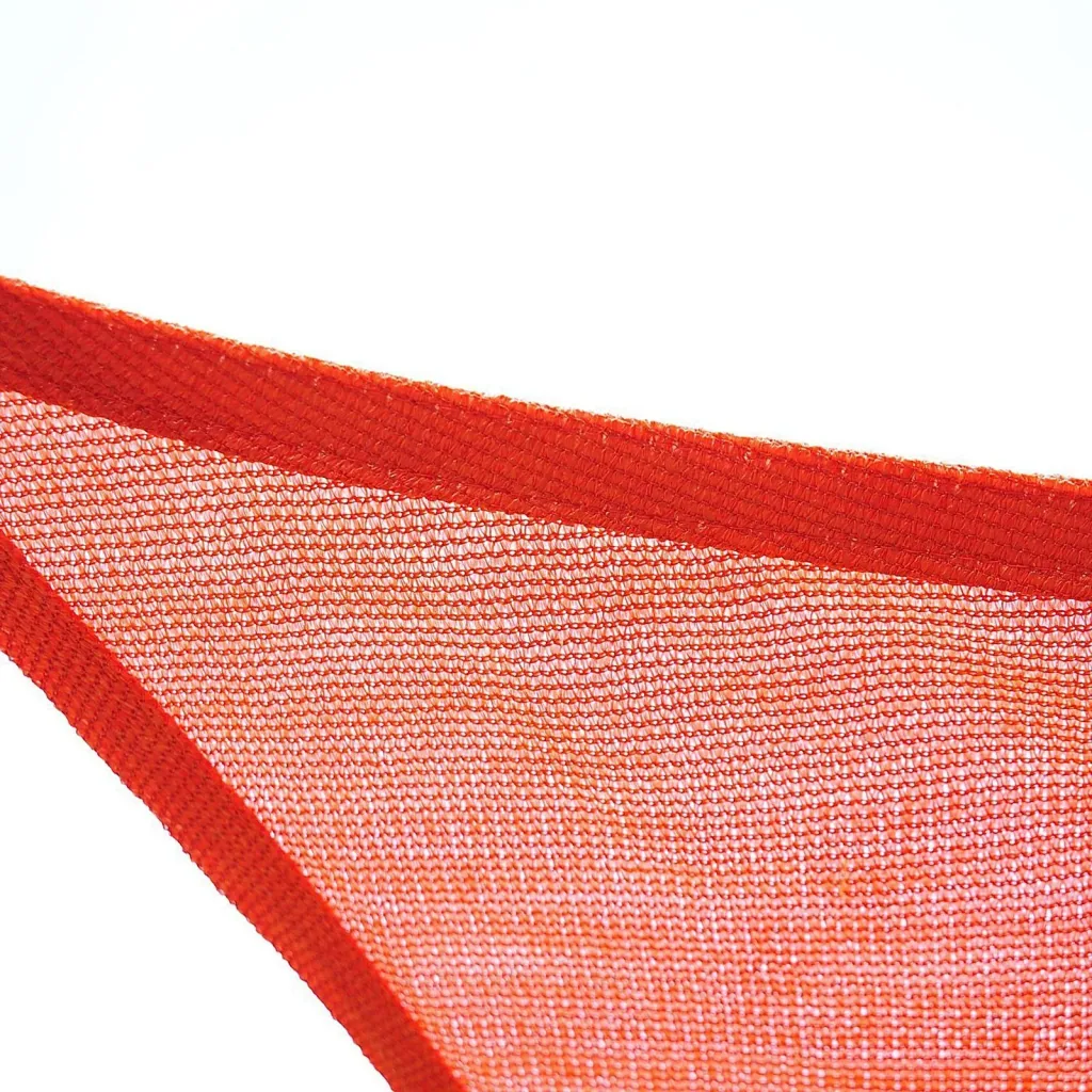 Sun sail rust red rectangle/3x4 m HDPE