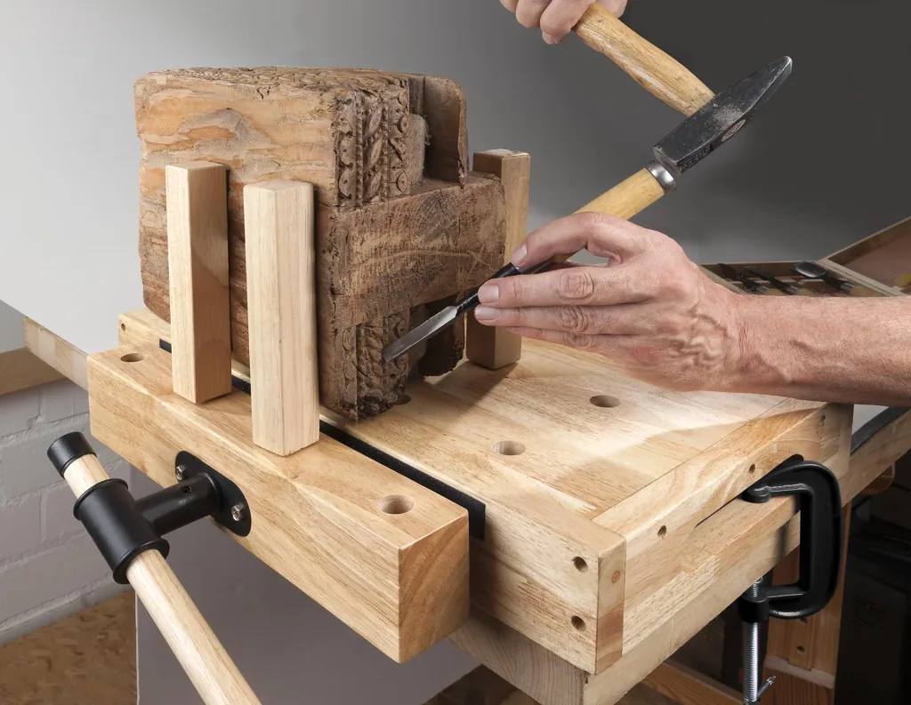 Mini - Hobelbank, portable