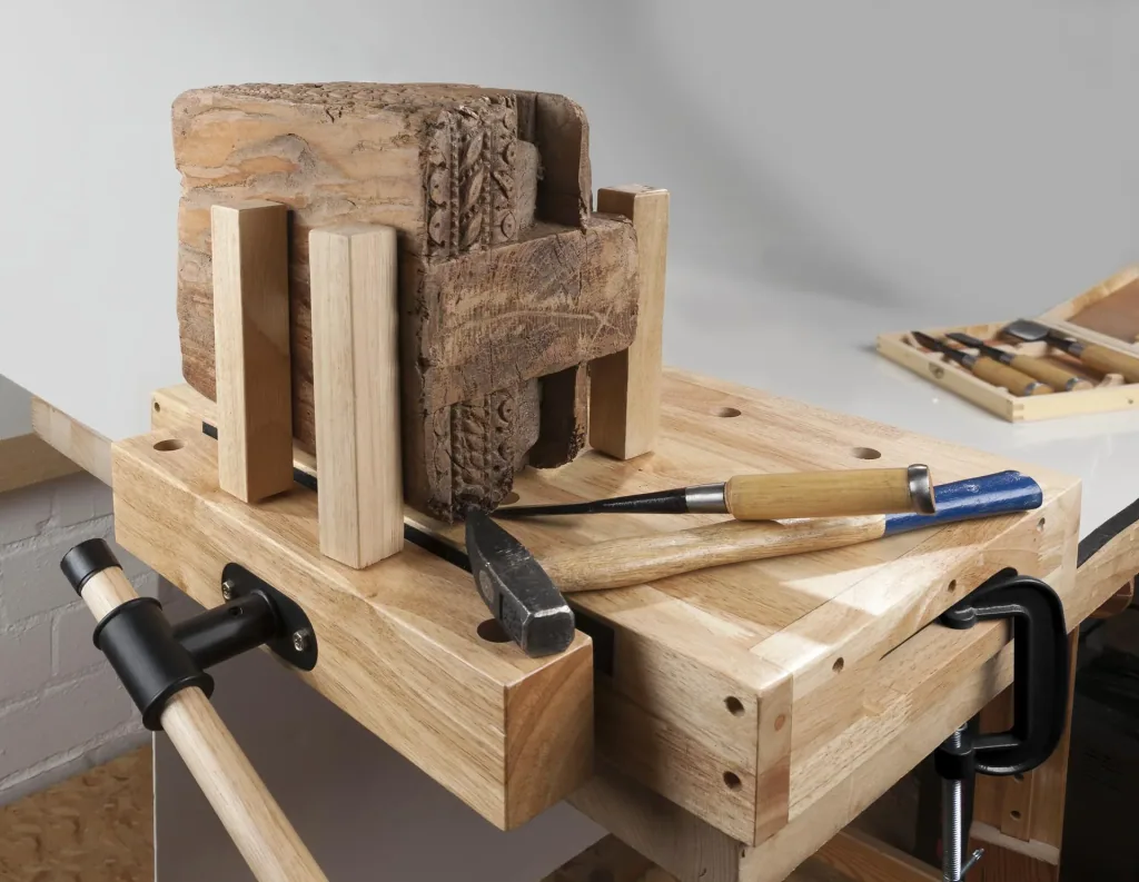 Mini - Hobelbank, portable