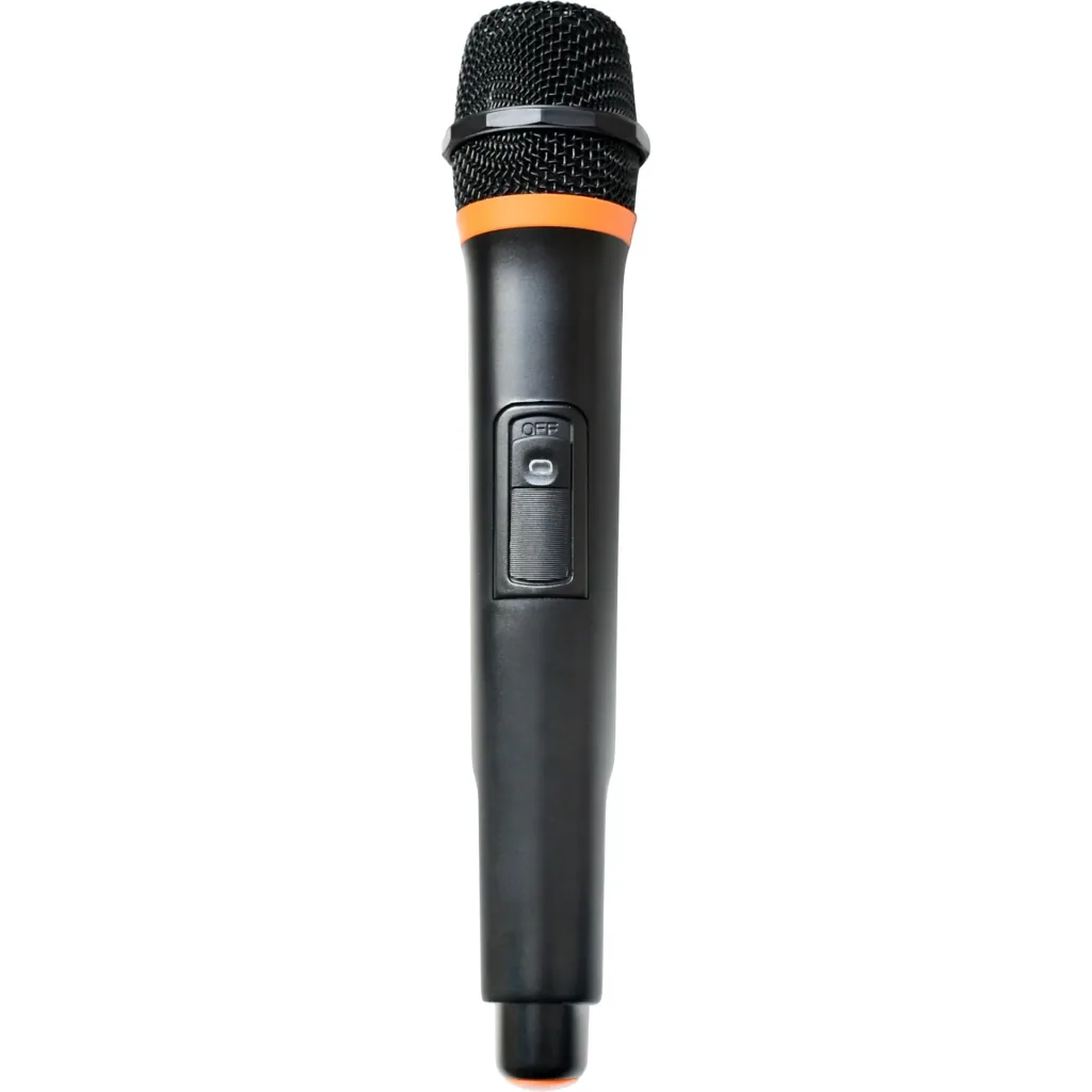 VT-6315 Mobile battery-powered speaker with Bluetooth, 1 wireless microphone, 1 wired microphone and LE
